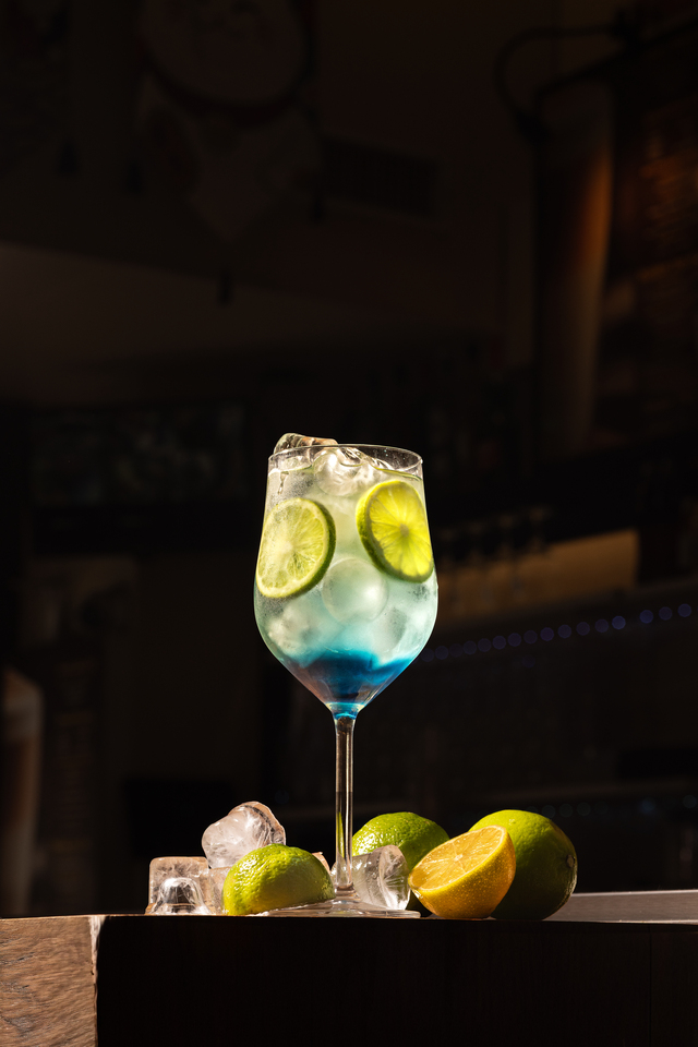 Photo culinaire cocktail professionnel